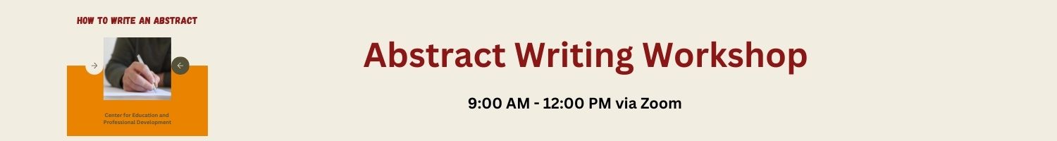 Abstract Writing Workshop Banner